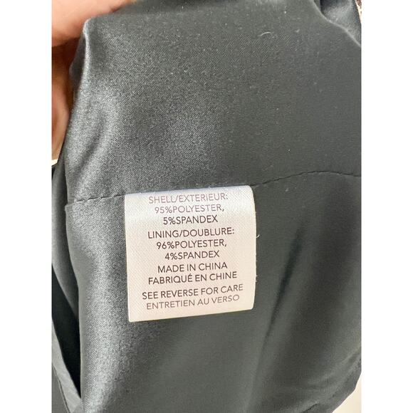 Milly Emily Embellished Sequin Blouson Sleeve Shift Mini Dress Gold Women's US 6 - Picture 6 of 8